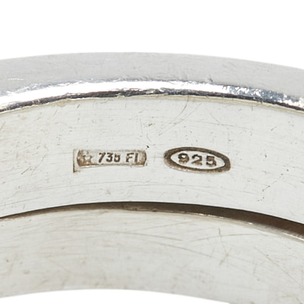 グッチ Gロゴス スネークスパイラル リング 指輪 #20 SV925 シルバー メンズ GUCCI 【中古】