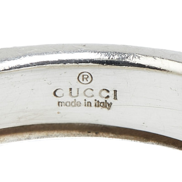 グッチ Gロゴス スネークスパイラル リング 指輪 #20 SV925 シルバー メンズ GUCCI 【中古】