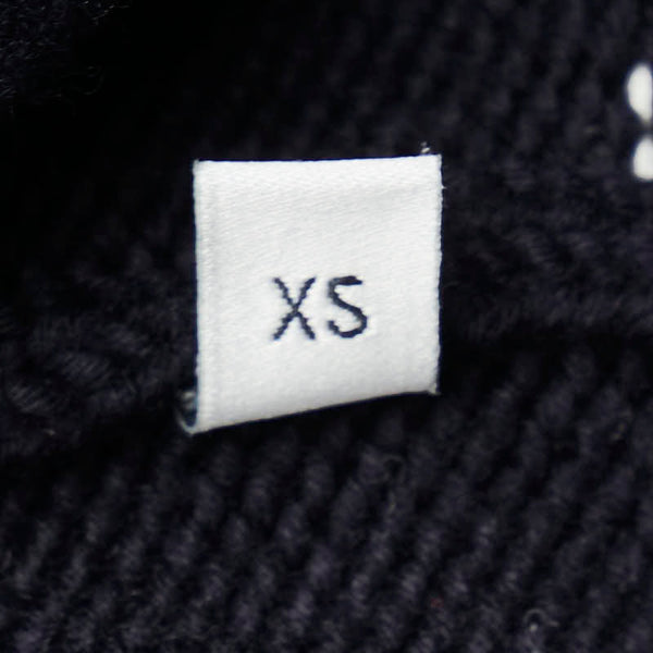 グッチ GG ボーダー ニット ジップアップジャケット サイズ:XS 545701 ブラック ホワイト レッド コットン メンズ GUCCI 【中古】