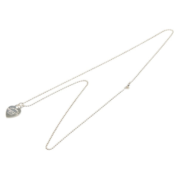 ティファニー リターントゥティファニー ハートタグ ネックレス SV925 シルバー レディース TIFFANY&Co. 【中古】