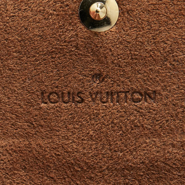 ルイ ヴィトン ブトン ドゥ マンシェット シャンゼリゼ ケース付き カフス M65043 シルバー メタル PVC メンズ LOUIS VUITTON 【中古】