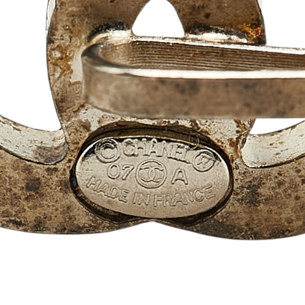 シャネル ココマーク ラインストーン ヘアアクセサリー ヘアピン ゴールド メッキ レディース CHANEL 【中古】