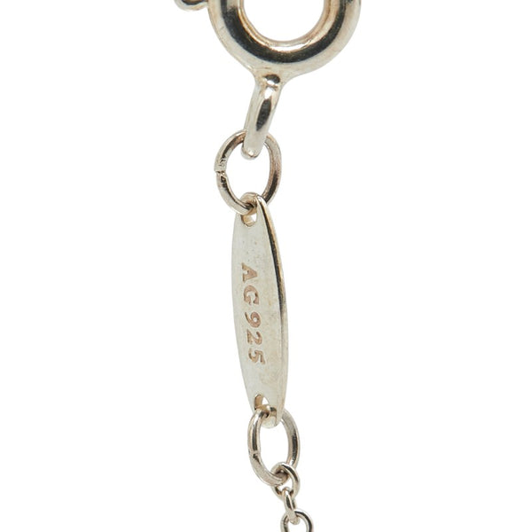 ティファニー 1P ダイヤ ネックレス SV925 シルバー レディース TIFFANY&Co. 【中古】