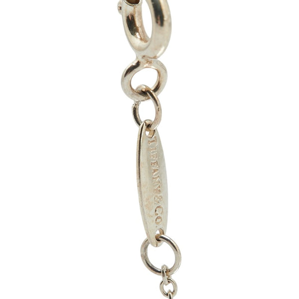 ティファニー 1P ダイヤ ネックレス SV925 シルバー レディース TIFFANY&Co. 【中古】
