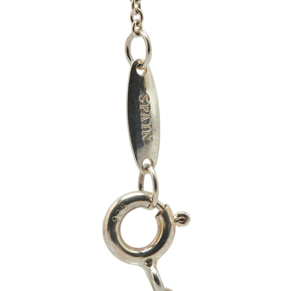 ティファニー 1P ダイヤ ネックレス SV925 シルバー レディース TIFFANY&Co. 【中古】