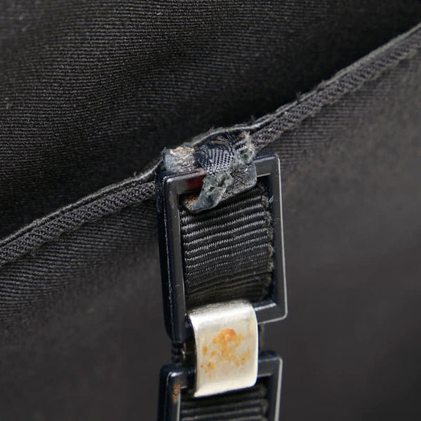 サルヴァトーレフェラガモ ヴァラ ハンドバッグ ショルダーバッグ ブラック ナイロン キャンバス レディース Salvatore Ferragamo 【中古】