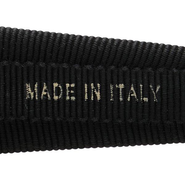 サルヴァトーレフェラガモ ヴィラリボン カチューシャ ヘアバンド ブラック ゴールド キャンバス プラスチック レディース Salvatore Ferragamo 【中古】