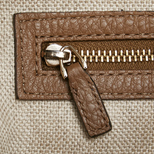 グッチ グリニッチ パイソン ワンショルダーバッグ ハンドバッグ 257050  ブラウン レザー レディース GUCCI 【中古】