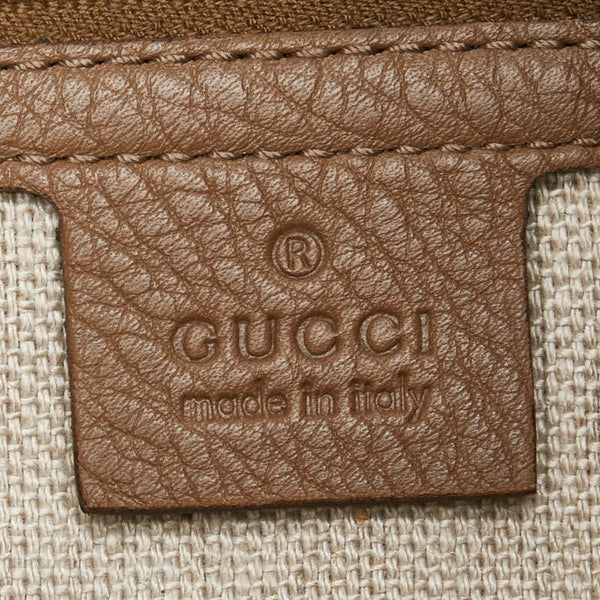 グッチ グリニッチ パイソン ワンショルダーバッグ ハンドバッグ 257050  ブラウン レザー レディース GUCCI 【中古】