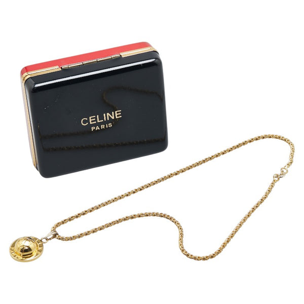 セリーヌ ヴィンテージ スターボール ペンダントネックレス ゴールド メッキ レディース CELINE 【中古】