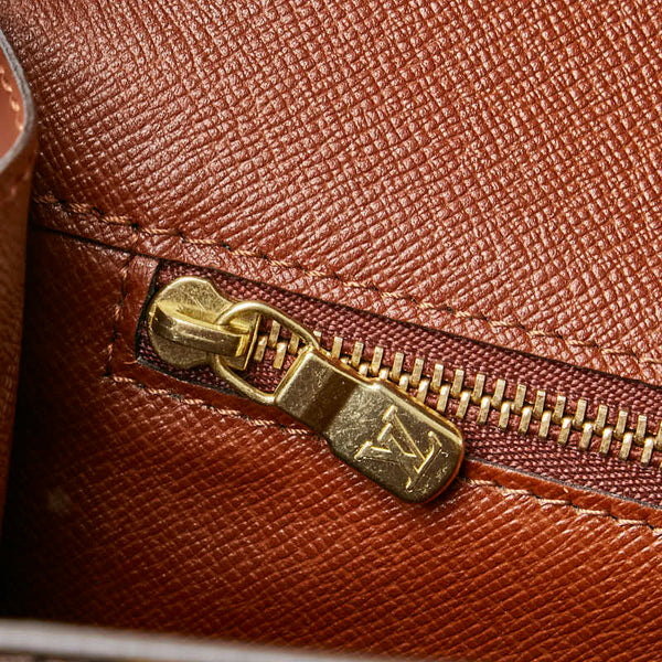 ルイ ヴィトン モノグラム モンソー28 ハンドバッグ ショルダーバッグ 2WAY M51185 ブラウン PVC レザー レディース LOUIS VUITTON 【中古】