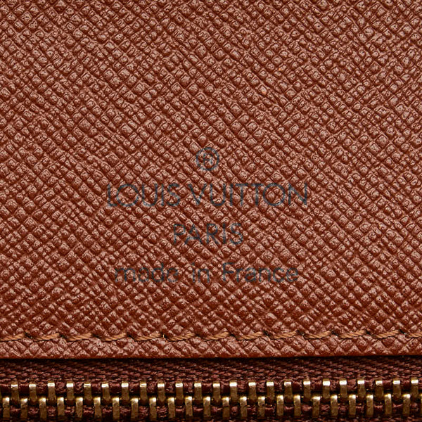 ルイ ヴィトン モノグラム モンソー28 ハンドバッグ ショルダーバッグ 2WAY M51185 ブラウン PVC レザー レディース LOUIS VUITTON 【中古】