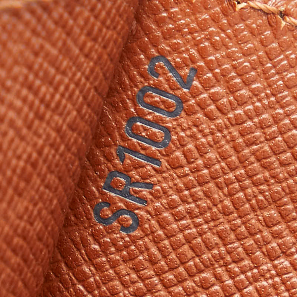 ルイ ヴィトン モノグラム モンソー28 ハンドバッグ ショルダーバッグ 2WAY M51185 ブラウン PVC レザー レディース LOUIS VUITTON 【中古】