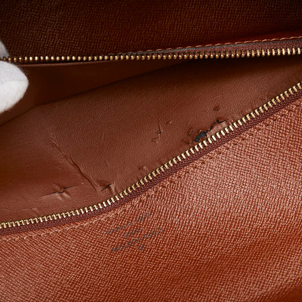 ルイ ヴィトン モノグラム モンソー28 ハンドバッグ ショルダーバッグ 2WAY M51185 ブラウン PVC レザー レディース LOUIS VUITTON 【中古】