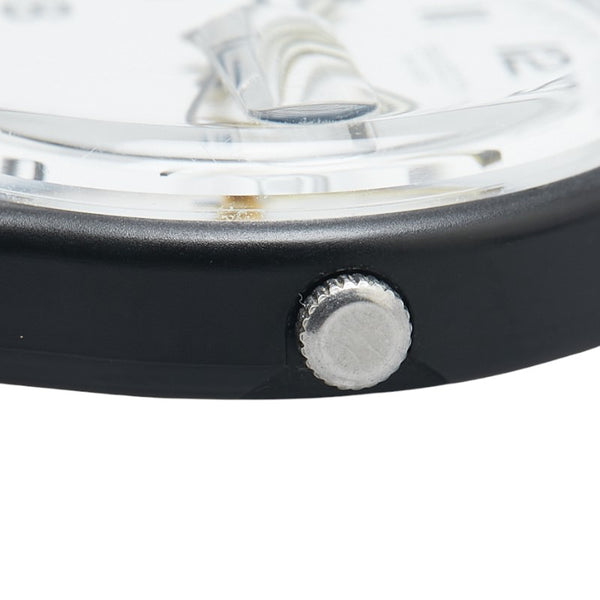 スウォッチ ONCE AGAIN ワンス アゲイン 腕時計 GB743-S26 クオーツ ホワイト文字盤 プラスチック メンズ Swatch 【中古】
