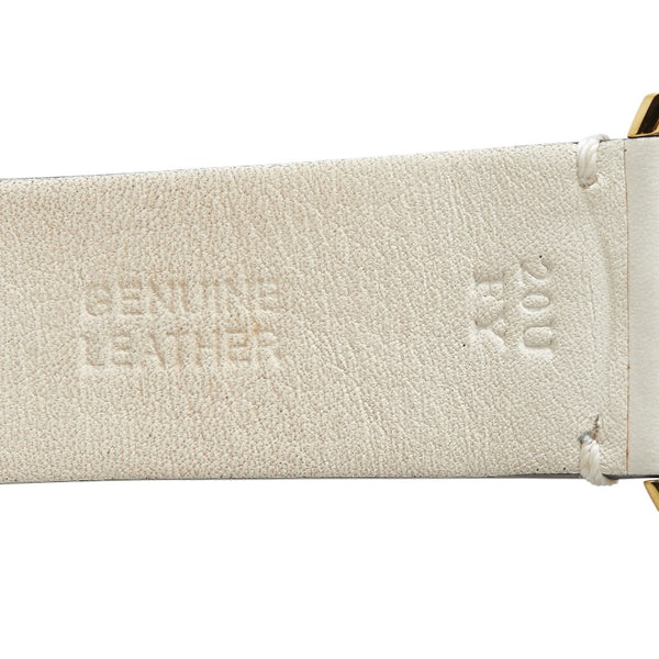 グッチ Gタイムレス 星 スター 蜂 ビー モチーフ 腕時計 126.4 クオーツ ベージュ文字盤 ステンレススチール レザー レディース GUCCI 【中古】