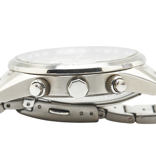 シチズン 腕時計 AT8260-85L エコドライブ電波時計 ネイビー文字盤 ステンレススチール メンズ CITIZEN 【中古】