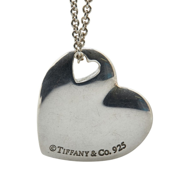 ティファニー ハート モチーフ ペンダントネックレス SV925 シルバー レディース TIFFANY&Co. 【中古】