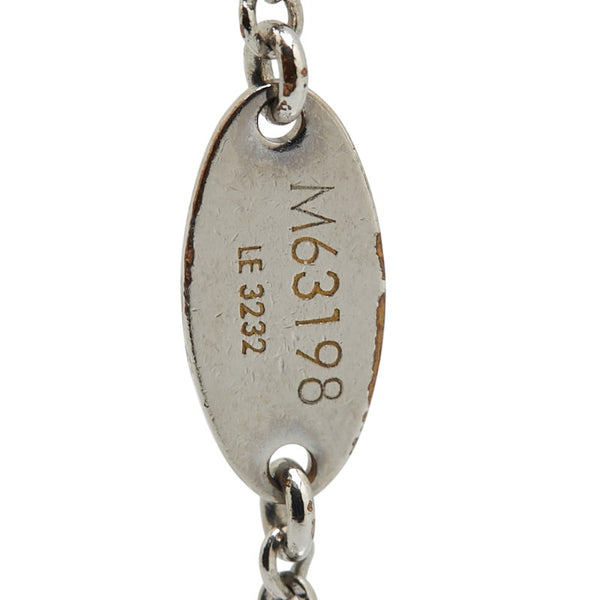 ルイ ヴィトン ブラスレ エセンシャル V ブレスレット M63198 シルバー メタル レディース LOUIS VUITTON 【中古】