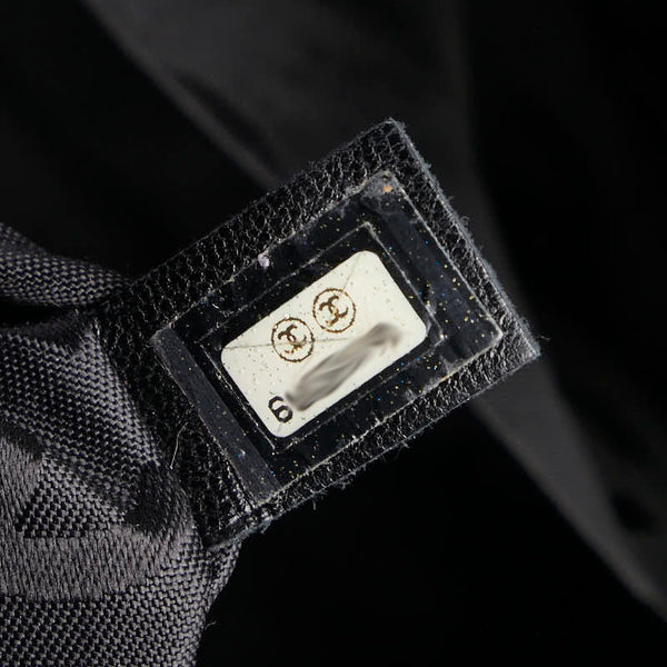 シャネル ワイルドステッチ ハンドバッグ ブラック レザー レディース CHANEL 【中古】
