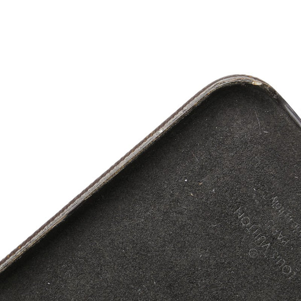 ルイ ヴィトン モノグラム バンパー ドーフィーヌ iPhoneケース iPhone12/12Pro用 M69782 ブラウン PVC レザー レディース LOUIS VUITTON 【中古】