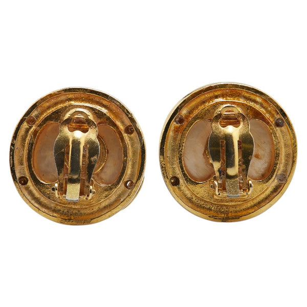 シャネル ココマーク イヤリング ゴールド メッキ フェイクパール レディース CHANEL 【中古】