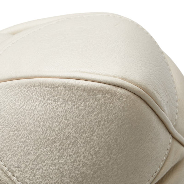 サルヴァトーレフェラガモ ガンチーニ ハンドバッグ AU-21 6317 ホワイト レザー レディース Salvatore Ferragamo 【中古】