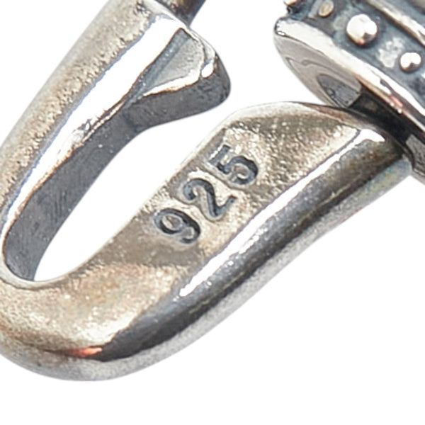 ジャスティンデイビス THRASH Earring スラッシュ クラウン 安全ピン 片耳 ピアス シルバー SV925 シルバー レディース Justin Davis 【中古】
