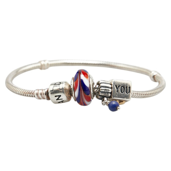 パンドラ ブレスレット シルバー SV925 シルバー レディース PANDORA 【中古】
