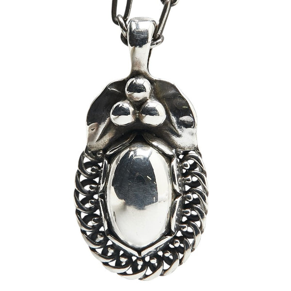ジョージジェンセン ヘリテージ 1992 ヴィンテージ ネックレス シルバー SV925 シルバー レディース Georg Jensen 【中古】