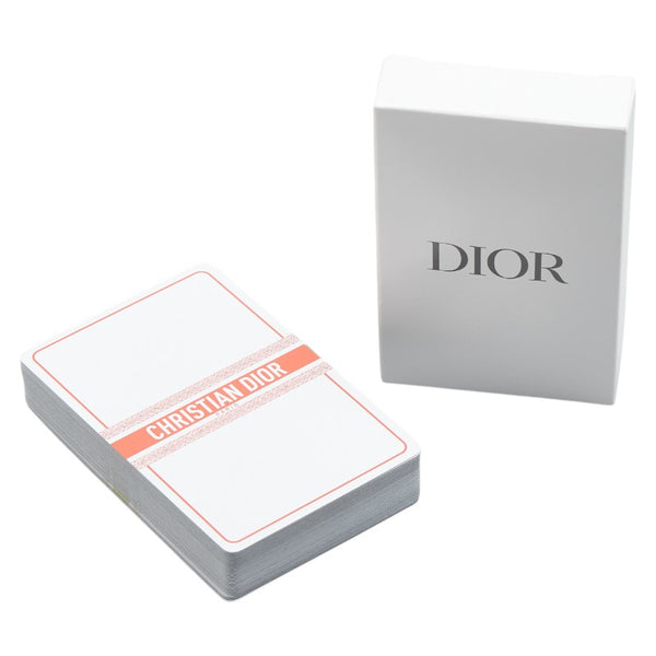 ディオール ノベルティ トランプ ホワイト マルチカラー 紙 レディース Dior 【中古】