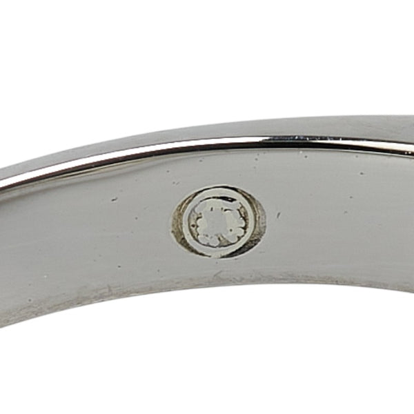 Pt900 プラチナ エメラルド1.20ct ダイヤ0.14ct リング 指輪 レディース 10.5号 【中古】