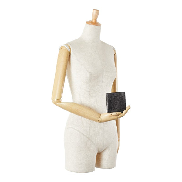 エルメス 札入れ ブラック レザー メンズ HERMES 【中古】