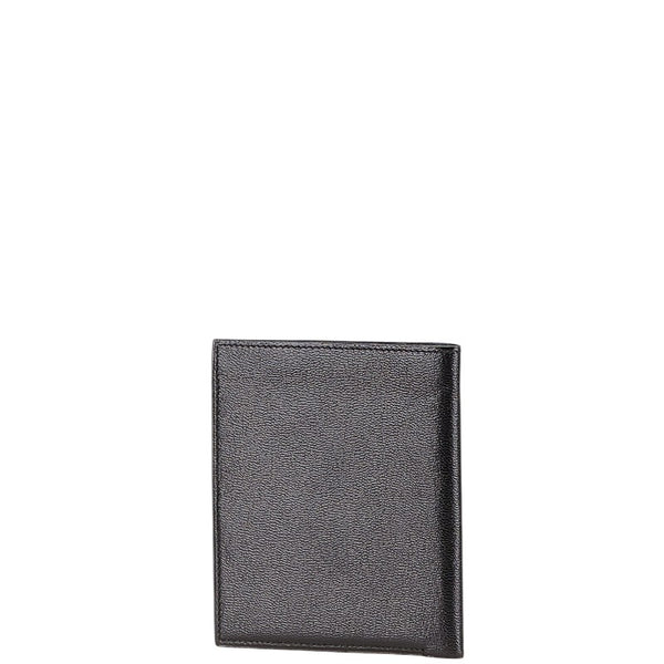 エルメス 札入れ ブラック レザー メンズ HERMES 【中古】