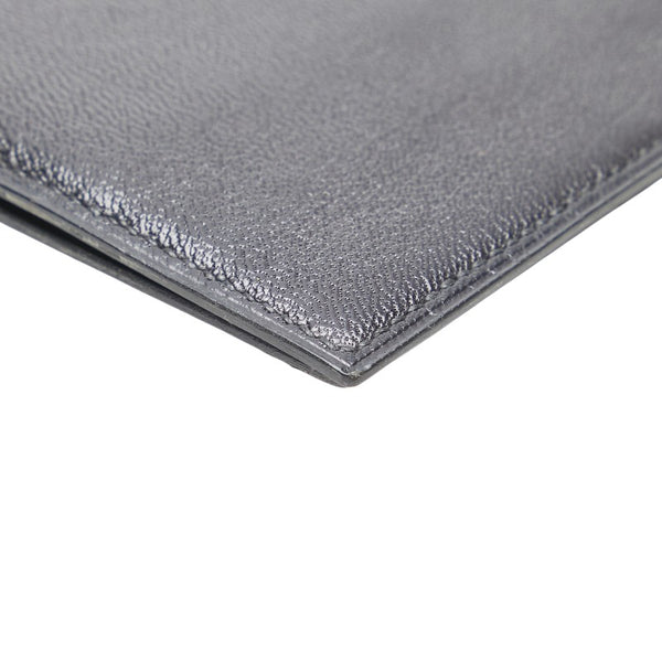 エルメス 札入れ ブラック レザー メンズ HERMES 【中古】