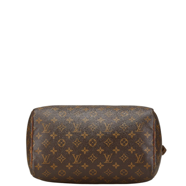 ルイ ヴィトン モノグラム スピーディ30 ハンドバッグ ボストンバッグ M41526 ブラウン PVC レザー レディース LOUIS VUITTON 【中古】