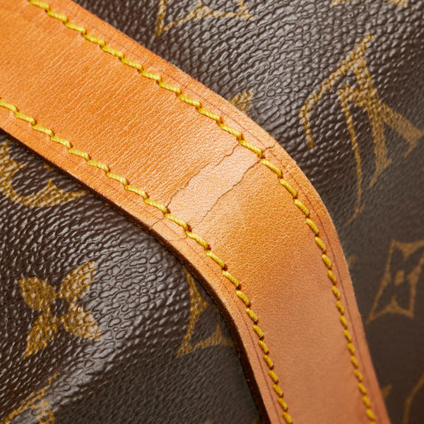 ルイ ヴィトン モノグラム キーポル50 ボストンバッグ ショルダーバッグ M41426 ブラウン PVC レザー レディース LOUIS VUITTON 【中古】