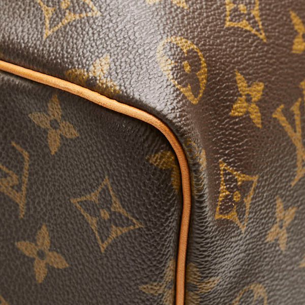 ルイ ヴィトン モノグラム キーポル50 ボストンバッグ ショルダーバッグ M41426 ブラウン PVC レザー レディース LOUIS VUITTON 【中古】