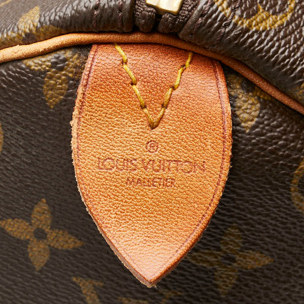ルイ ヴィトン モノグラム キーポル50 ボストンバッグ ショルダーバッグ M41426 ブラウン PVC レザー レディース LOUIS VUITTON 【中古】