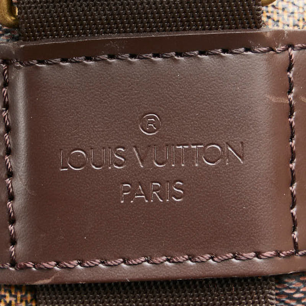 ルイ ヴィトン ダミエ ブロードウェイ ハンドバッグ ショルダーバッグ 2WAY N42270 ブラウン PVC レザー メンズ LOUIS VUITTON 【中古】