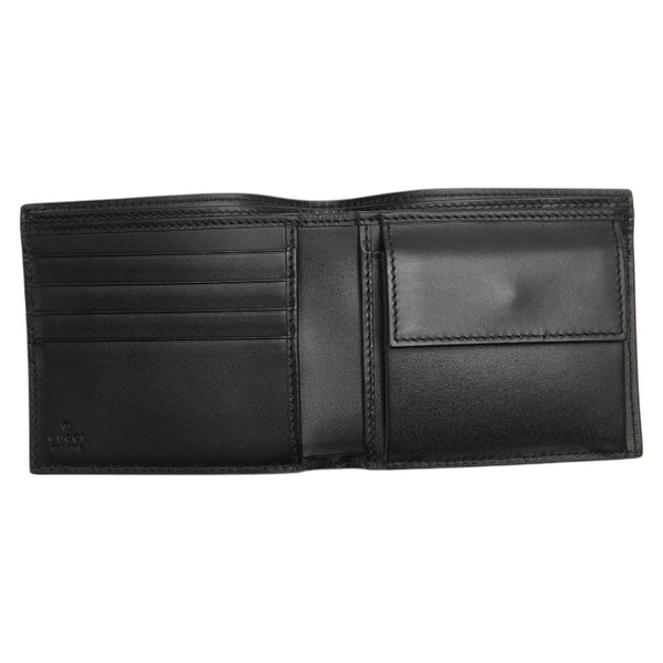 グッチ GGスプリーム ニューウェブ 長財布 408826 ブラック マルチカラー PVC キャンバス レディース GUCCI 【中古】