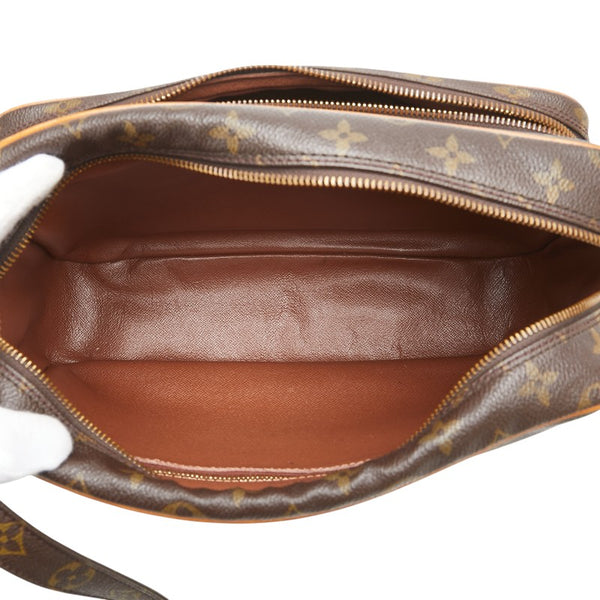 ルイ ヴィトン モノグラム ナイル 斜め掛け ショルダーバッグ M45244 ブラウン PVC レザー レディース LOUIS VUITTON 【中古】