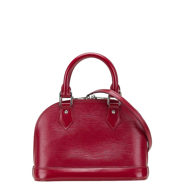 ルイ ヴィトン エピ アルマBB ハンドバッグ ショルダーバッグ 2WAY M41160 コクリコ レッド レザー レディース LOUIS VUITTON 【中古】
