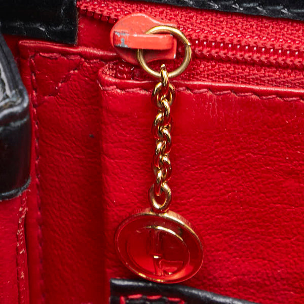 グッチ バンブー ハンドバッグ ショルダーバッグ 2WAY 000 46 ブラック レザー レディース GUCCI 【中古】