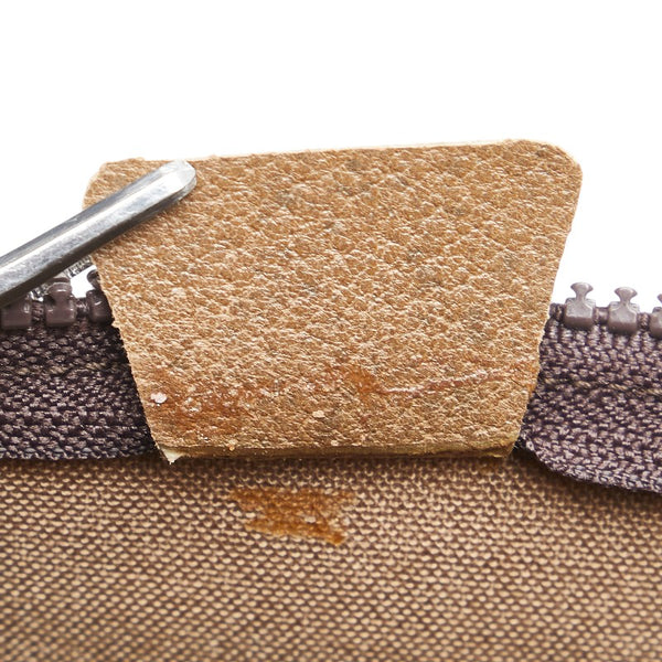 グッチ GGプラス クラッチバッグ セカンドバッグ グレー カーキグリーン PVC レザー レディース GUCCI 【中古】