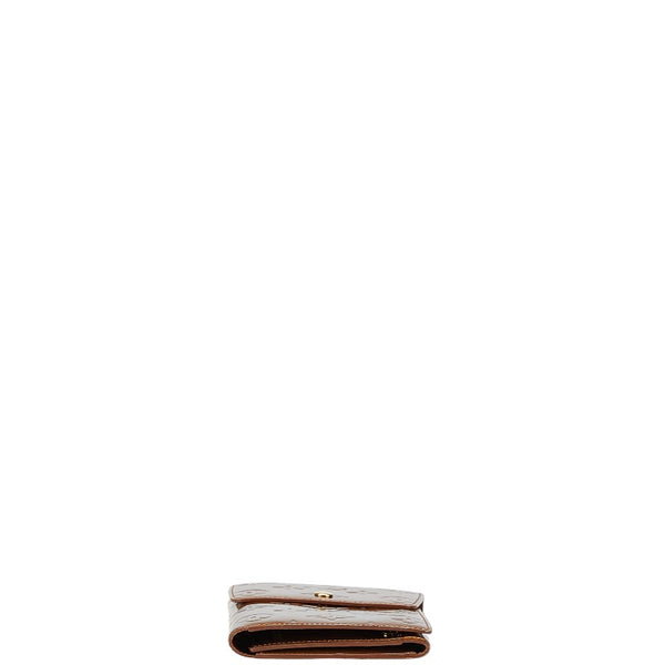 ルイ ヴィトン モノグラム ヴェルニ ウォーカー ポシェット M91154 ブロンズ ブラウン パテントレザー レザー レディース LOUIS VUITTON 【中古】