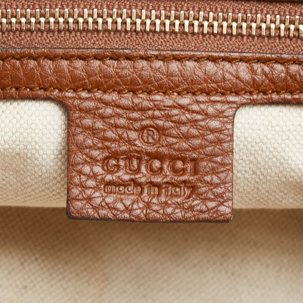 グッチ GGキャンバス バンブー タッセル ショルダーバッグ トートバッグ 269945 ベージュ ブラウン キャンバス レザー レディース GUCCI 【中古】