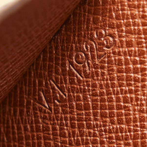 ルイ ヴィトン モノグラム クルセル 斜め掛け ショルダーバッグ M51375 ブラウン PVC レザー レディース LOUIS VUITTON 【中古】