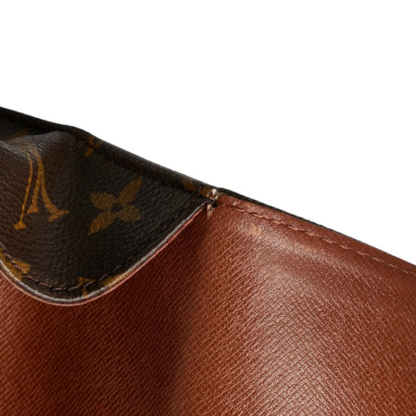 ルイ ヴィトン モノグラム カルトシエールGM 斜め掛け ショルダーバッグ M51252 ブラウン PVC レザー レディース LOUIS VUITTON 【中古】