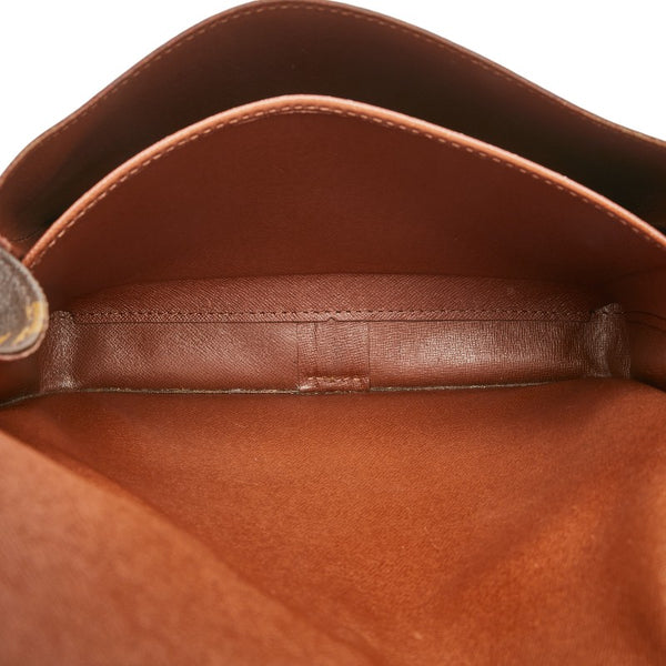 ルイ ヴィトン モノグラム カルトシエールGM 斜め掛け ショルダーバッグ M51252 ブラウン PVC レザー レディース LOUIS VUITTON 【中古】